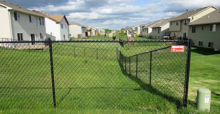 photo of chain link fence